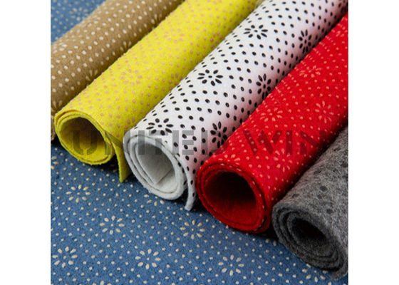 Silicone Dot Anti Slip Non Woven Fabric Needle-Punched Resistant Polyester Felt Fabric