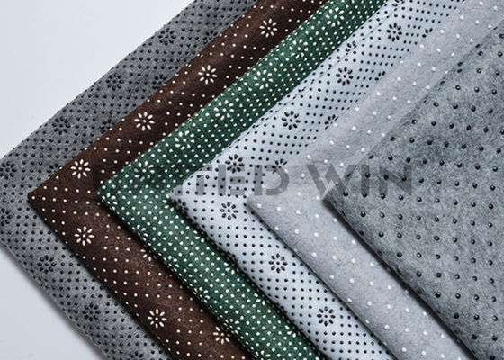 Silicone Dot Anti Slip Non Woven Fabric Needle-Punched Resistant Polyester Felt Fabric